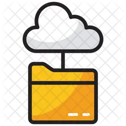 Cloud Data  Icon