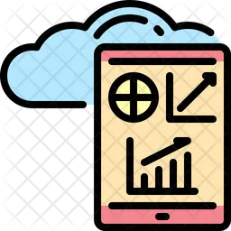 Cloud data  Icon