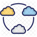 Cloud Share Storage Icon