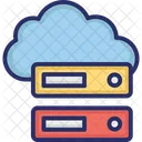 Cloud Data Cloud Data Storage Cloud Server Icon