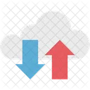 Cloud Data Data Exchange Cloud Network Icon