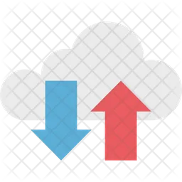 Cloud Data  Icon