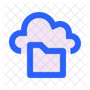 Cloud Folder Access Icon