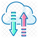 Cloud Data Cloud Cloud Access Icon