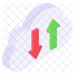 Cloud Data  Icon