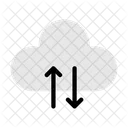 Cloud Data Cloud Database Icon