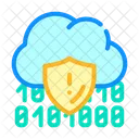 Cloud Data Cloud Protection Cloud Icon