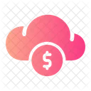 Cloud Data Money Business And Finance Icon