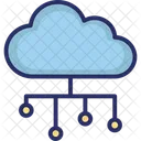 Cloud Data Cloud Hierarchy Cloud Links Icon
