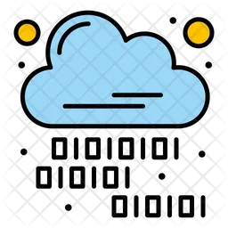 Cloud Data  Icon