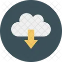 Cloud Data Cloud Computing アイコン