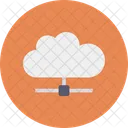 Cloud Data Netoworking Connection Icon