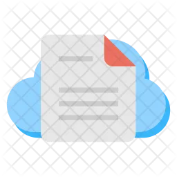 Cloud Data  Icon