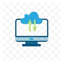 Cloud Data Cloud Computing Cloud Storage Icon