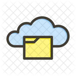 Cloud data  Icon