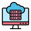 Cloud Data Cloud Server Icon