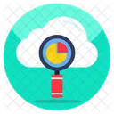 Cloud Data Analysis Icon