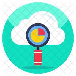 Cloud Data Analysis  Icon