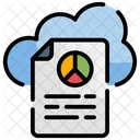 Analytics Cloud Data Icon