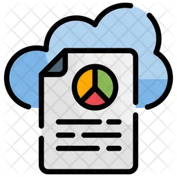 Cloud Data Analytics  Icon