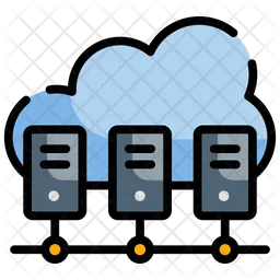 Cloud Data Center  Icon