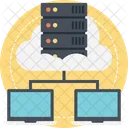 Cloud Data Center  Icon