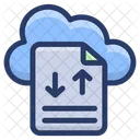 Cloud Data Hosting Cloud Computing Cloud Upload Icon