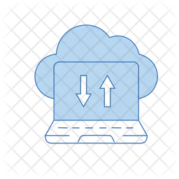 Cloud Data  Icon