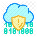 Cloud Data  Icon