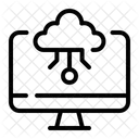 Cloud Data  Icon