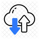 Cloud Data  Icon