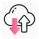 Cloud Data  Icon