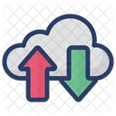 Cloud Data  Icon