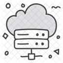 Cloud Data  Icon