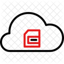 Cloud Data  Icon