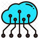 Cloud Data  Icon