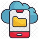 Cloud Data  Icon