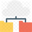 Cloud Data  Icon