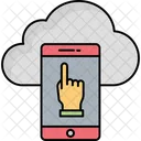 Cloud data  Icon