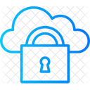 Cloud Data Lock Cloud Hosting Cloud Services アイコン