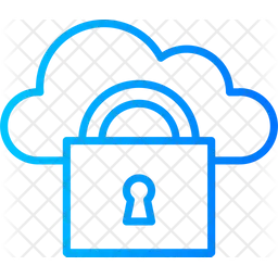 Cloud Data Lock  Icon