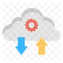 Cloud Data Management Icon