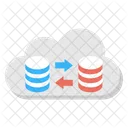 Cloud Data Migration Icon