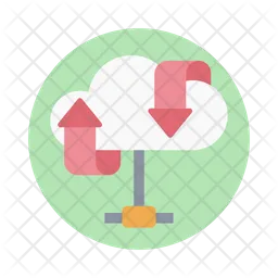 Cloud Data Network  Icon