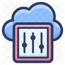 Cloud Data Preferences Cloud Configuration Cloud Option Icon