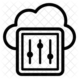 Cloud Data Preferences  Icon