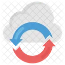 Cloud Sync Data Icon