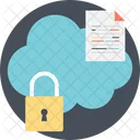 Cloud Data Protection  Icon