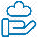 Cloud data protection  Icon
