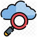 Analytics Cloud Data Icon